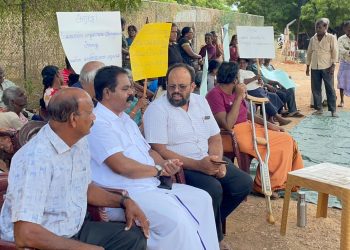 வசாவிளான் மக்களால் முன்னெடுக்கப்பட்ட  போராட்டம்