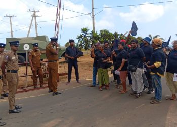 பலாலியில் போராட்டத்தில் ஈடுபட்டவர்கள் மீது பொலிஸார் தொடர்ந்துள்ள  வழக்கு