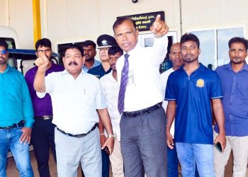 பலாலி விமான நிலைய அபிவிருத்தியை பார்வையிட்ட கடற்தொழில் அமைச்சர்