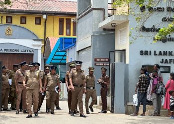 யாழ்ப்பாண சிறைச்சாலைக்கு பலத்த பாதுகாப்பு