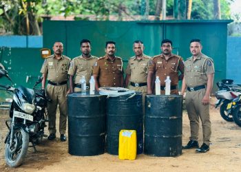 துன்னாலையில் 20 லீட்டர் கசிப்புடன் இருவர் கைது