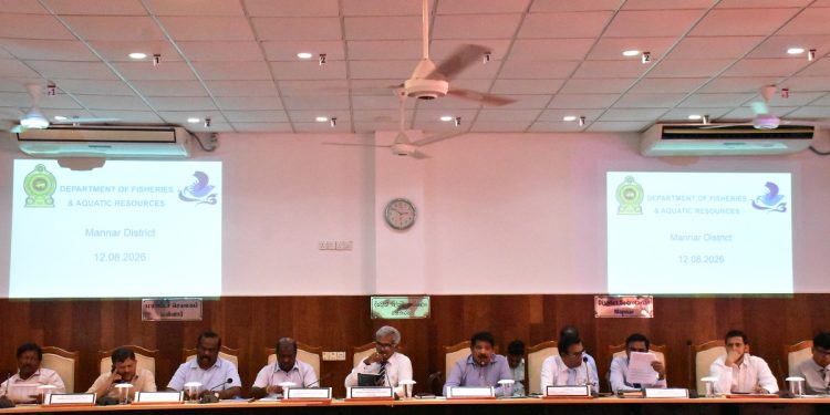 மன்னாரில் இடம்பெற்ற கடற்றொழில் சார் அபிவிருத்தி ஒருங்கிணைப்புக் குழுக் கூட்டம்