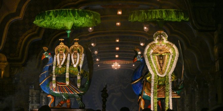 நல்லூர் கந்தசுவாமி ஆலய நான்காம் நாள் திருவிழா
