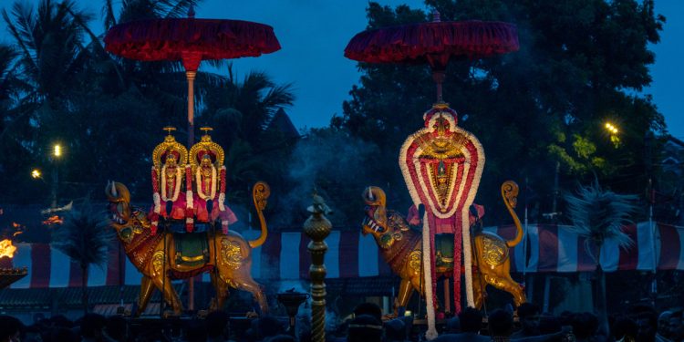 நல்லூர் கந்தசுவாமி ஆலயத்தின் எட்டாம் நாள் திருவிழா