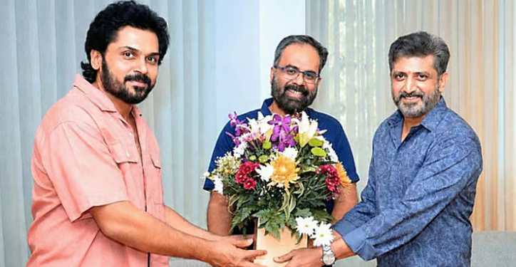 இயக்குநர் மோகன் ராஜாவுடன் இணையும் நடிகர் கார்த்தி!