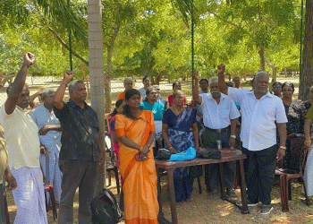 மயிலிட்டியில்  17ஆவது வாரமாக தொடரும் போராட்டம்