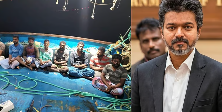 இலங்கை கடற்படையால் கைது செய்யப்பட்ட தமிழக மீனவர்களை மீட்க தமிழ்நாடு முதல்வர் கோரிக்கை