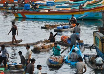 இலங்கை இந்திய மீனவர் பேச்சுவார்த்தையை நடாத்த கோரி போராட்டம் முன்னெடுப்பு