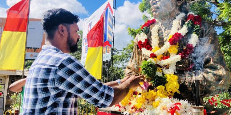 நல்லூரில் இடம்பெற்ற தியாக தீபம் திலீபனின் ஏழாம் நாள் நிகழ்வு