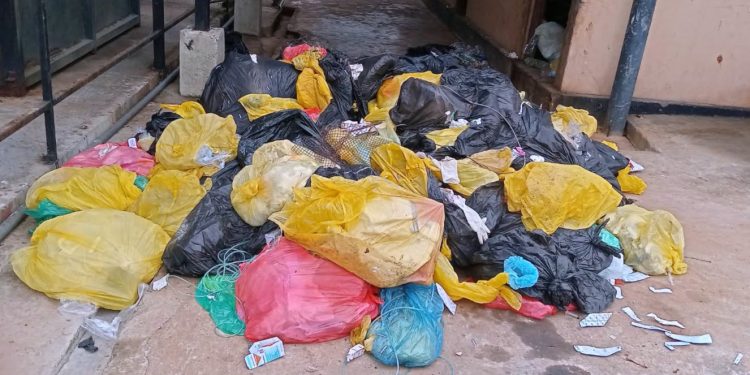 கீரிமலையில் அகற்றப்பட்ட ஆபத்தான மருத்துவக் கழிவுகள்