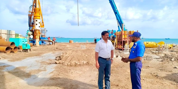 துரிதகெதியில் புனரமைக்கப்படும் குறிகாட்டுவான் இறங்குதுறை
