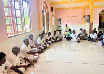 கரைச்சியில் அனோஜனின் விடுதலை குறித்து விசேட கலந்துரையாடல்
