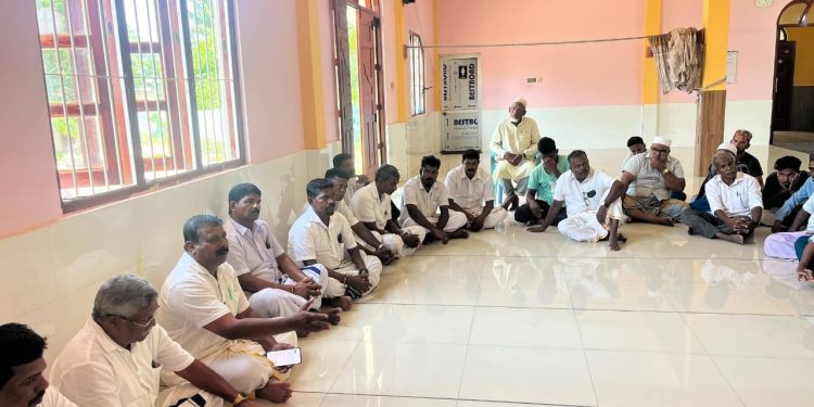 கரைச்சியில் அனோஜனின்  விடுதலை குறித்து விசேட கலந்துரையாடல்