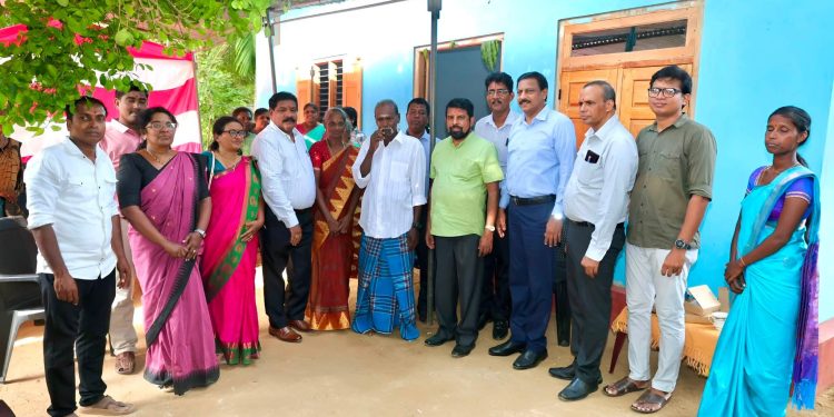 பருத்தித்துறையில் மூன்று வீடுகள் கையளிப்பு!