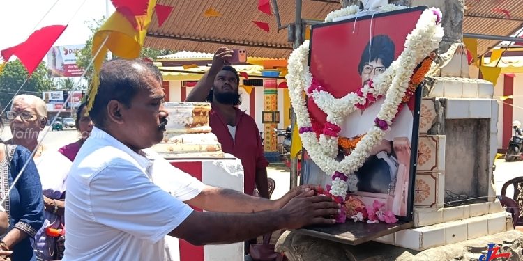 பருத்தித்துறையில் தியாக தீபத்திற்கு அஞ்சலி