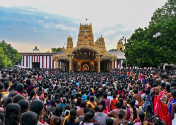 நல்லூர் கந்தசுவாமி ஆலயத்தில் முருகனின் திருக்கல்யாண நிகழ்வு