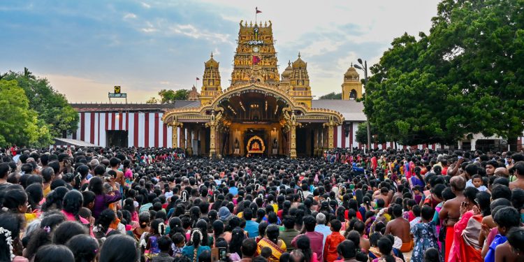 நல்லூர் கந்தசுவாமி ஆலயத்தில் முருகனின் திருக்கல்யாண நிகழ்வு