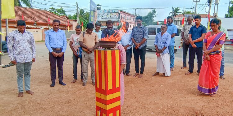 நல்லூரில் தியாக தீபத்தின் 11ஆம் நாள் நினைவேந்தல் நிகழ்வு