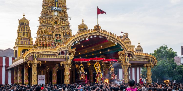 நல்லூர் கந்தசுவாமி ஆலயத்தின் 17ஆம் நாள்  திருவிழா