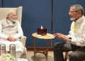 நில அபகரிப்பு புகார்: பிரதமர் மோடியை நேரில் சந்தித்து உதவி கோரிய பள்ளித் தோழர்!