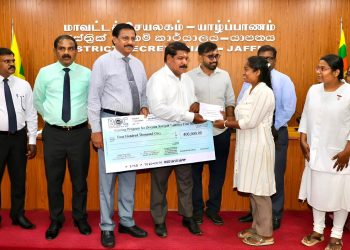யாழில். 34 பயனாளிகளுக்கு வாழ்க்கைக்கான வலிமை வீட்டு திட்டம்