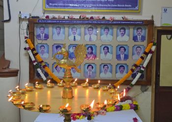 யாழ். போதனா வைத்தியசாலையில் இடம்பெற்ற  படுகொலை நினைவேந்தல் நிகழ்வு