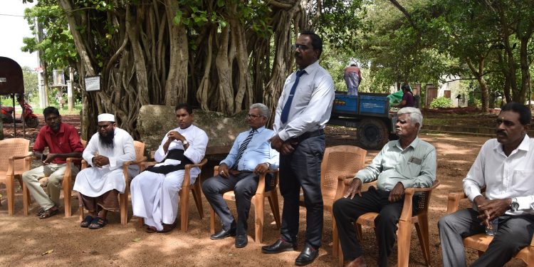 மன்னாரில் பெரும்போக பயிர்ச் செய்கைக்கான முதற் கட்ட நீர் விநியோகம் ஆரம்பித்து வைப்பு