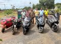 யாழில் சட்டவிரோதமாக இறக்குமதி செய்யப்பட்ட 7 மோட்டார் சைக்கிள்கள் பறிமுதல்