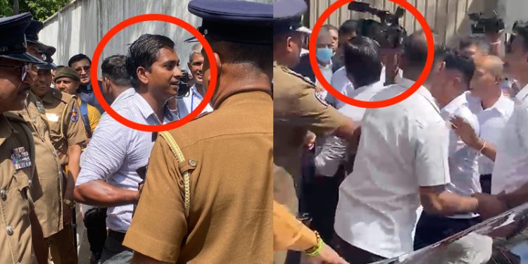 ரணிலின் பாதுகாப்பு அதிகாரியை தாக்கியதாக கூறப்படும்  ஊடகவியலாளருக்கு பிணை