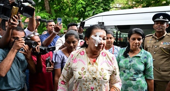 குற்றப்புலனாய்வு திணைக்களத்தினால் கைதான ஷிரந்தி ராஜபக்ஷ