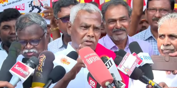 தவெகவில் எந்தவொரு பிரச்சினையிலும் வெளிப்படை இல்லை: மார்க்சிஸ்ட் தலைவர் பெ.சண்முகம்