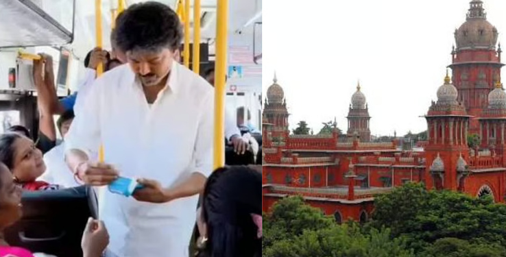 மகளிர் இலவச பேருந்து பயண திட்டத்தை எதிர்த்து உயர்நீதிமன்றத்தில் மனு தாக்கல்