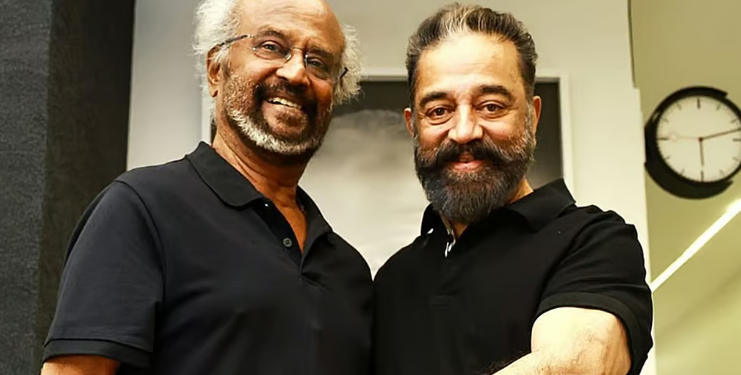 நடிகர் ரஜினிகாந்துக்கு வாழ்த்துத் தெரிவித்த கமல்ஹாசன்!