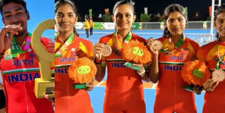 ஸ்கேட்டிங் போட்டியில் பதக்கம் வென்ற தமிழக வீரர்களுக்கு முதலமைச்சர் வாழ்த்து!