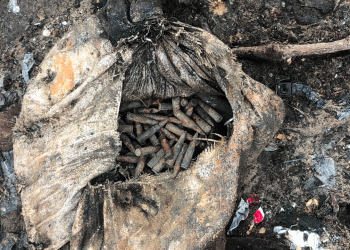 யாழ். அரியாலை பகுதியில் பெருமளவான துப்பாக்கி ரவைகள் மீட்பு