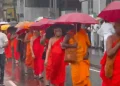 ஞானசார தேரரை விடுதலை செய்ய கோரி பாத யாத்திரை  –  கொழும்பில் பதற்றமான சூழல்