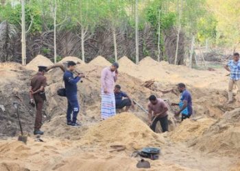 குருக்கள்மடம் மனிதப் புதைகுழிகளின் அகழ்வுப் பணிகள் இன்று